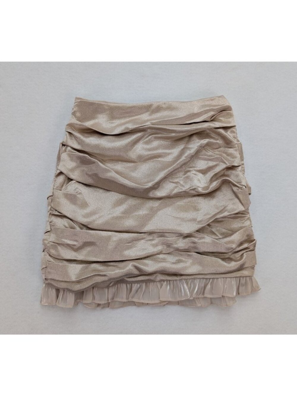 Endless Rose Women's Skirt Champagne Beige Mini Size S NEW
